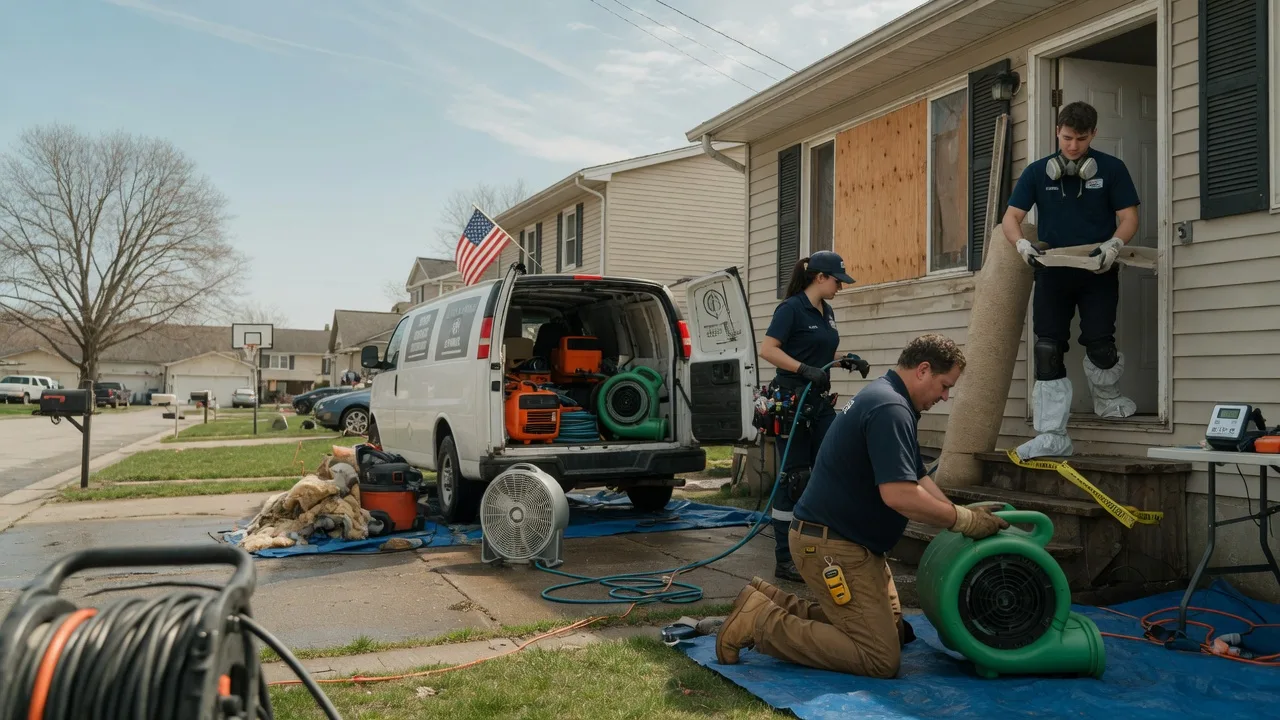 Water Damage Restoration in Emerson, IA near me